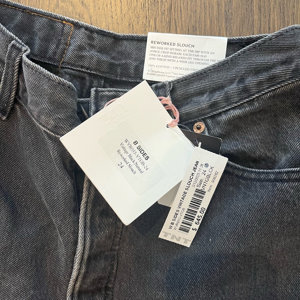 Brand new B SIDES panel stripe jean - NWT - Picture 5 of 7